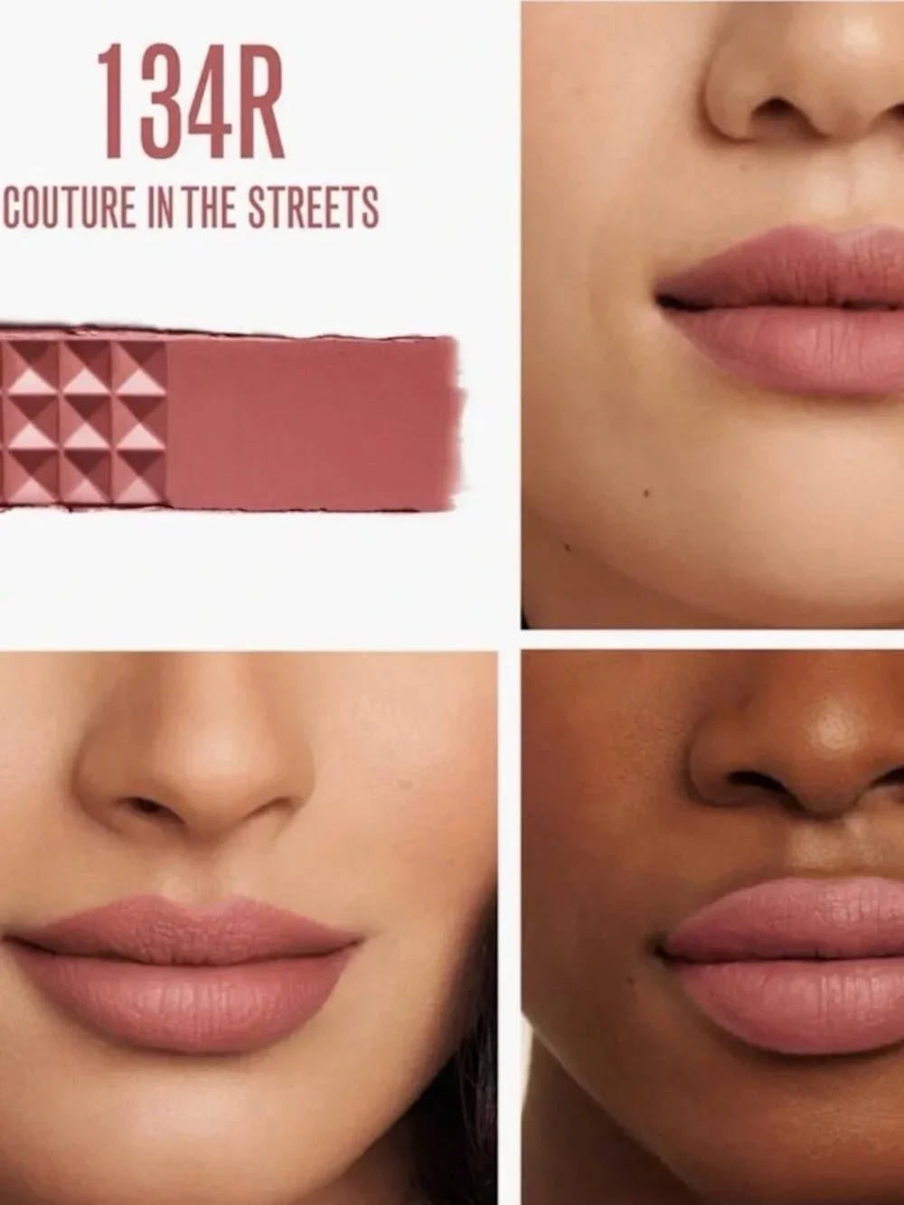 Valentino 134R Mini Spike Matte Lipstick NIB - Picture 13 of 13